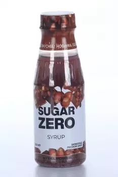 Сироп STEELPOWER SUGAR ZERO д/похудения/диеты низкокалорийный лесной орех/шоколад, 320 мл
