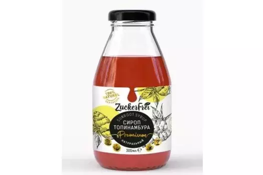 Сироп Топинамбура Премиум натур б/сахара, 300 мл