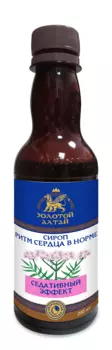 Сироп Золотой Алтай Ритм сердца в норме, 200 мл