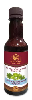 Сироп Золотой Алтай Женское здоровье в норме, 200 мл