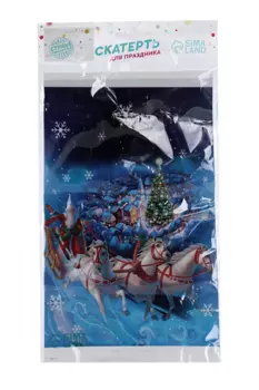 Скатерть Страна Карнавалия «Новогодняя» 137х180см