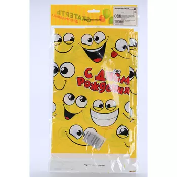 Скатерть Страна Карнавалия «Улыбнись!», 182х137 см