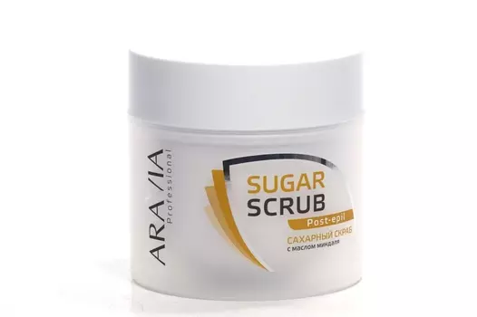 Скраб Аравия Профешион сахарный с маслом миндаля, 320 г