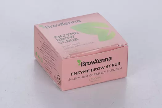 Скраб BrowXenna Enzyme Scrub д/бровей, 50 г