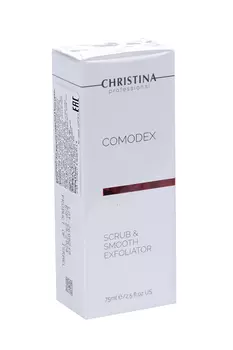 Скраб Christina Comodex Scrub Smooth Exfoliator д/лица выравнивающий эксфолиатор, 75 мл
