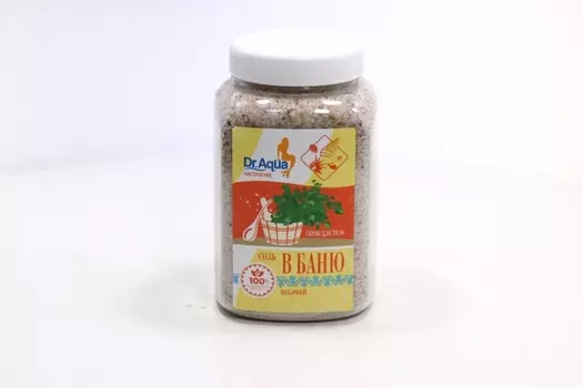 Скраб Dr Aqua Настроение Соль В БАНЮ шалфей, 850 г
