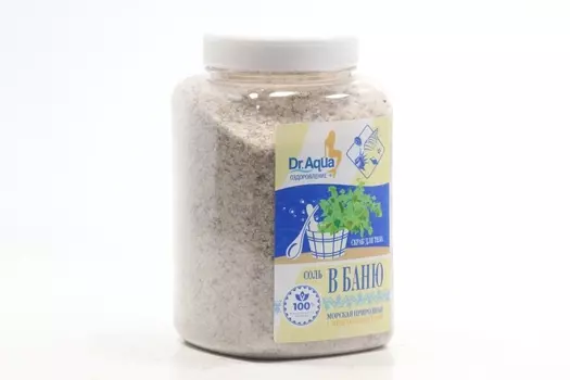 Скраб Dr Aqua Соль В БАНЮ морская/природная, 850 г