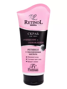 Скраб Floresan очищение и обновление д/лица, 150 мл, (Ф-349)