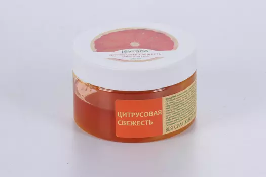 Скраб Леврана солевой цитрусовая свежесть