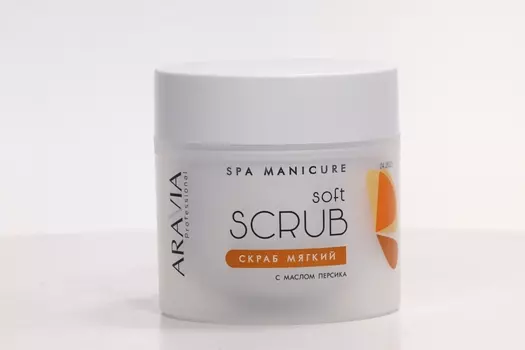 Скраб мягкий с маслом персика, 300 мл