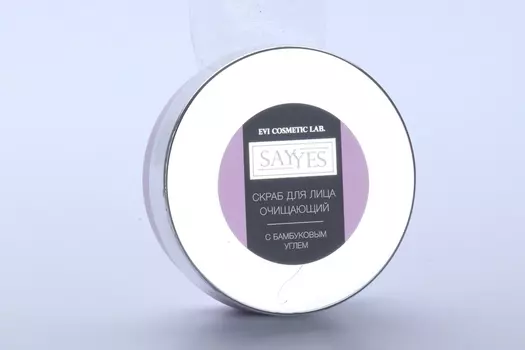 Скраб SayYes очищ с бамбуковым углем д/лица, 100 мл