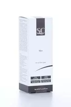 Скраб SeaCare Men д/лица с минералами/cолью мертвого моря/алоэ вера/гамамелисом, 150 мл