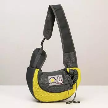 Слинг переноска для животных «Я в домике» 40х22х8 см