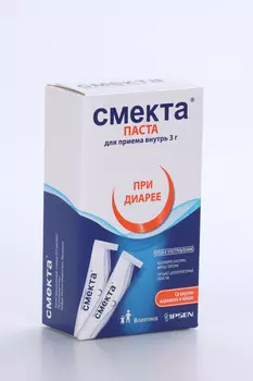 Смекта 3 г, 10,27 г, 8 шт, паста для приема внутрь