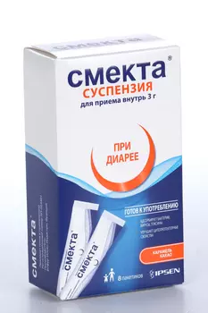 Смекта 3г, 10,27 г, 8 шт, суспензия для приема внутрь