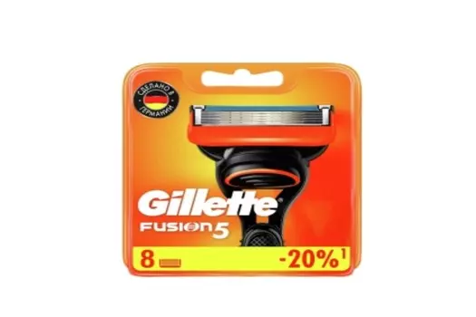 Сменные кассеты GILLETTE fusion5 д/бритья 8 шт