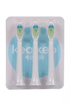 Сменные насадки КЕО КЕО Richdent Easycare д/электр з/щетки, 3 шт