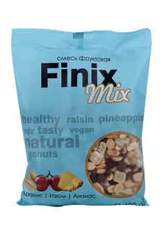 Смесь фруктовая Финикс микс арахис/изюм/ананас, 400 г