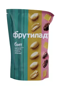 Смесь фруктовая Фрутилад арахис/изюм/ананас БИТ, 180 г