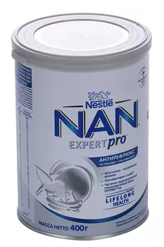 Смесь Нестле НАН EXPERT pro Антирефлюкс (с 0 мес), 400 г