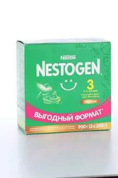 Смесь Нестле Нестожен 3 пребиотики/лактобактерии, 300 г, 3 шт, дет молочко