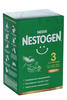 Смесь Нестле Нестожен 3 Премиум (с 12 мес), 600 г