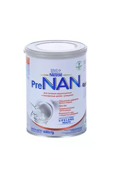Смесь Нестле Пре НАН д/недоношен/маловесн детей (с 0 мес), 400 г