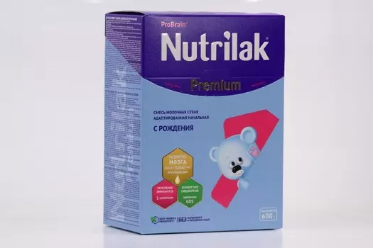 Смесь Нутрилак Премиум 1 (0-6 мес), 600 г