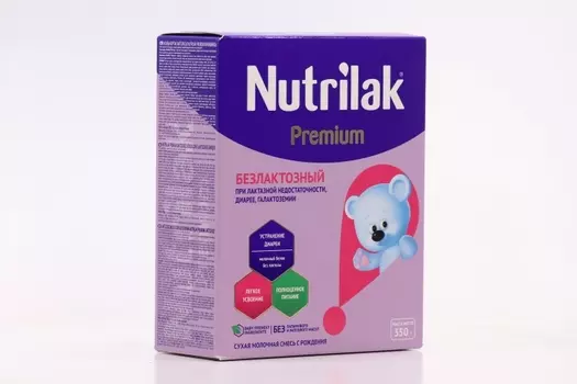 Смесь Нутрилак ПРЕМИУМ безлактозная 350 г