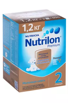 Смесь Нутрилон 2 Премиум (с 6 мес), 1 200 г