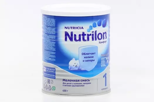 Смесь Нутрилон Комфорт 1 Премиум (0-6 лет), 400 г