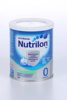 Молочная смесь Nutrilon Пре 0 с рождения, 400г
