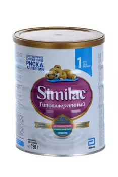 Смесь Симилак Гипоаллергенный 1 (0-6 мес), 750 г