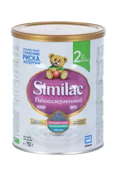 Смесь Симилак Гипоаллергенный 2 (6-12 мес), 750 г