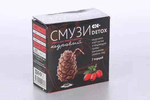 Смузи СК детокс Кедровый, 12 г, 7 шт