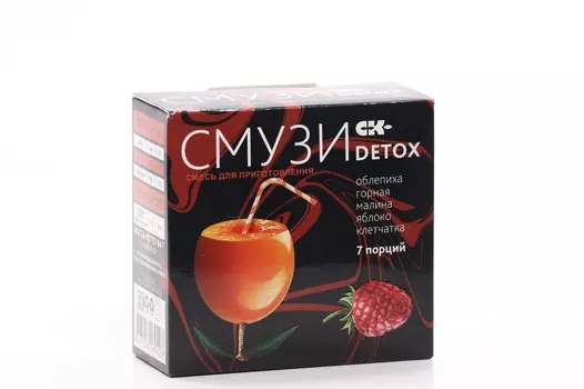 Смузи СК детокс облепиха/горная малина/яблоко7 порций 84 г