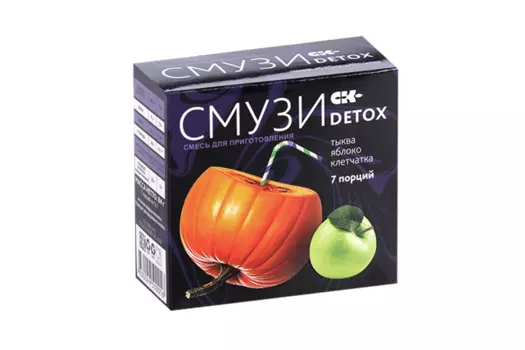 Смузи СК детокс тыква и яблоко 7 порций 84 г