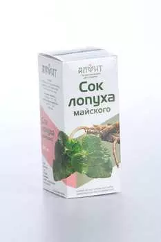 Сок лопуха майского, 100 мл