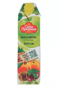 Сок Сады Придонья мультифрукт, 1 л