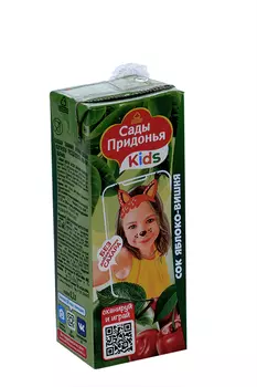 Сок Сады Придонья яблоко/вишня, 0,2 л