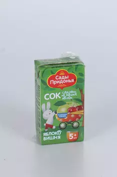 Сок Сады Придонья яблоко/вишня, 125 мл