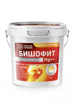 Соль Бишофит Крымский травник кристалич Mg ++, 1 200 г