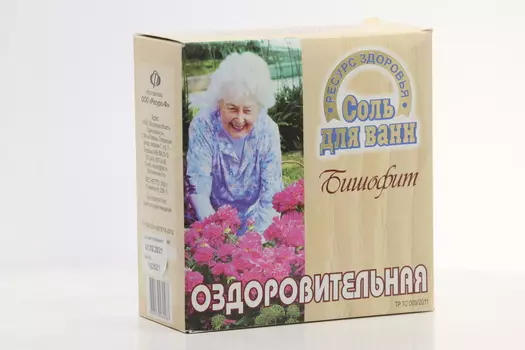 Соль д/ванн Бишофит Оздоровительная, 500 г, (4607039480467)