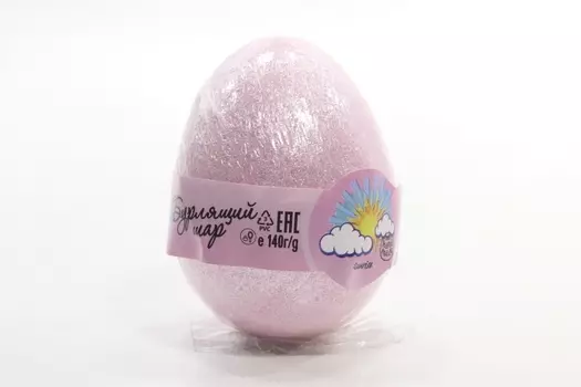 Соль д/ванн Бурлящие шарики Sunrise яйцо, 140 г, (4607039482126)