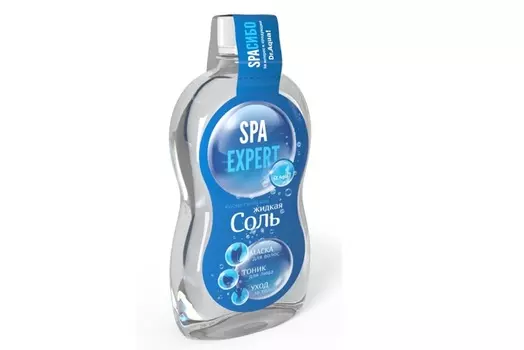 Соль д/ванн Dr Aqua Spa Expert жидкая морская/природная, 600 мл