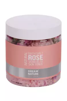 Соль д/ванн Dream Nature Spa Care Rose с бутонами, 600 г