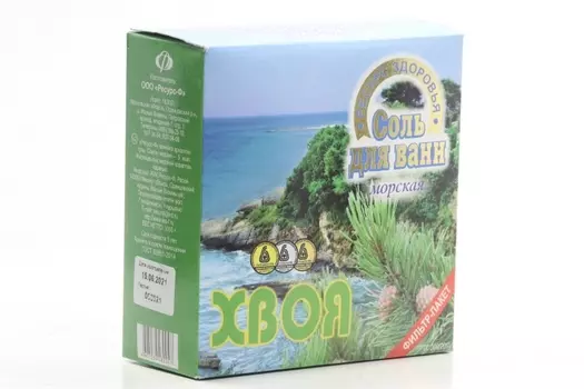 Соль д/ванн Хвоя, 1 кг, ф/п