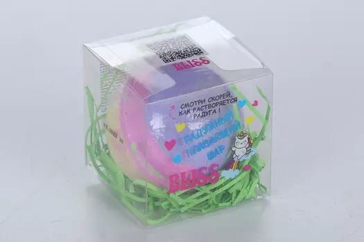 Соль д/ванн Катрин Bliss (радужный плавающий шар) шипучая, 130 г, (15028)