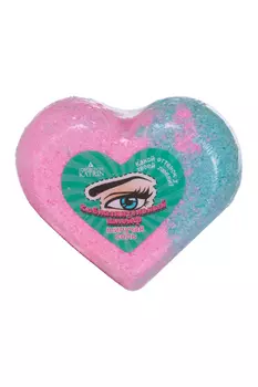 Соль д/ванн КАТРИН шипучая форма сердца соблазнительный шлейф, 110 г