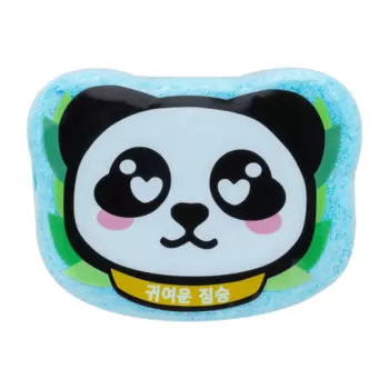 Соль д/ванн КАТРИН шипучая с экстрактом гиалурон кислот/кокос водой милая панда, 130 г